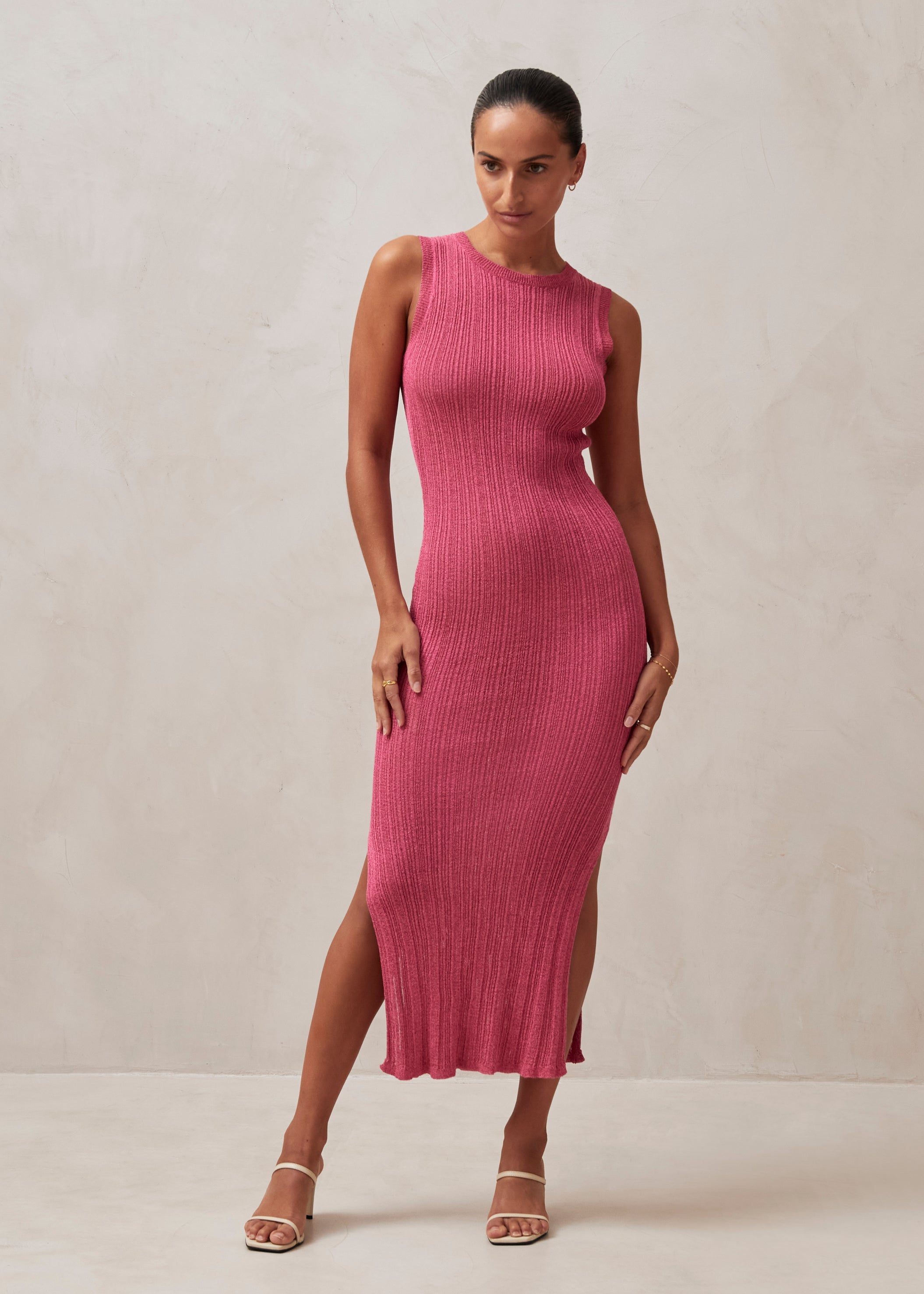 Ribbed Knit Dress