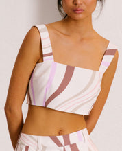 Printed Crop Top