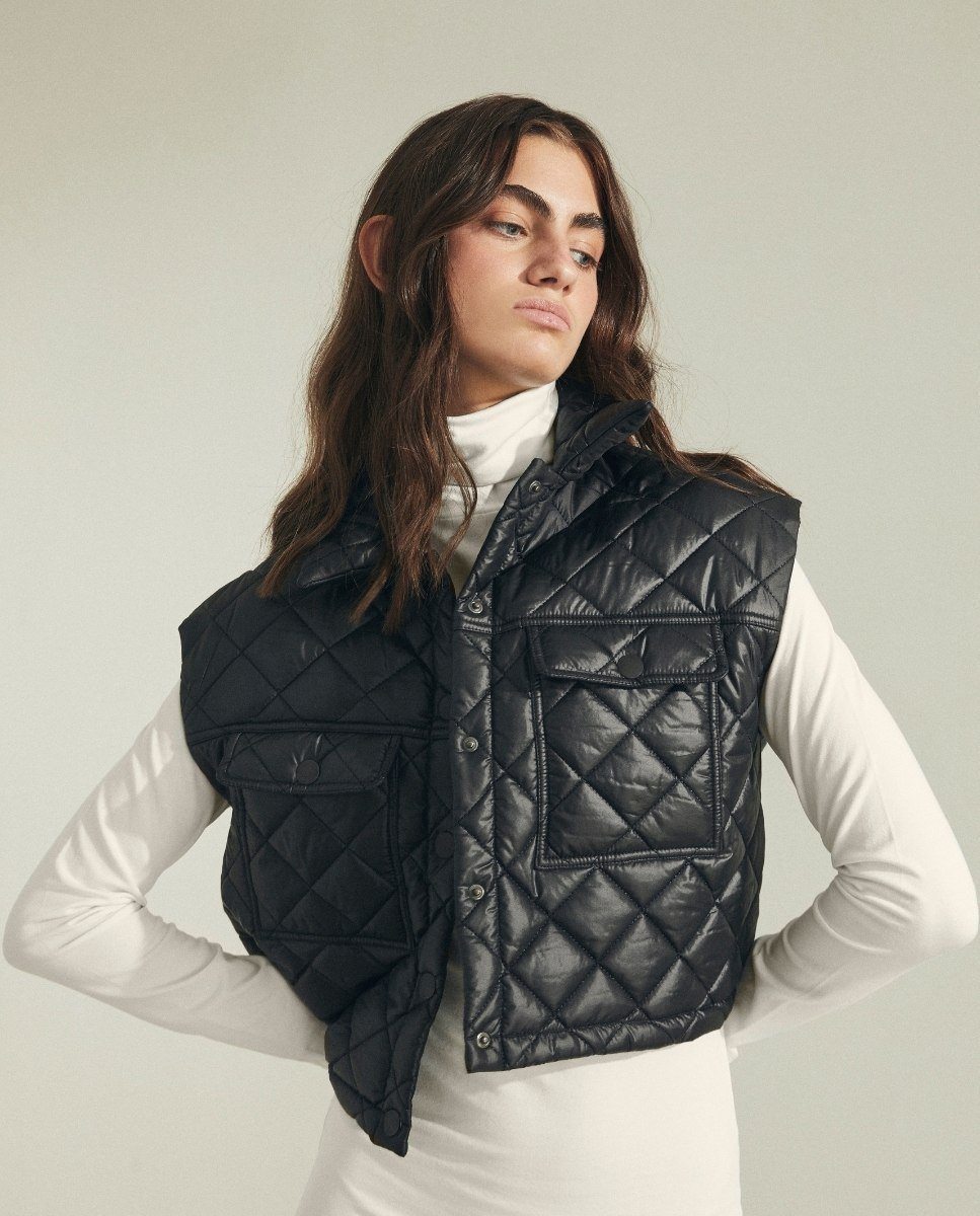 Quilted Puffer Vest