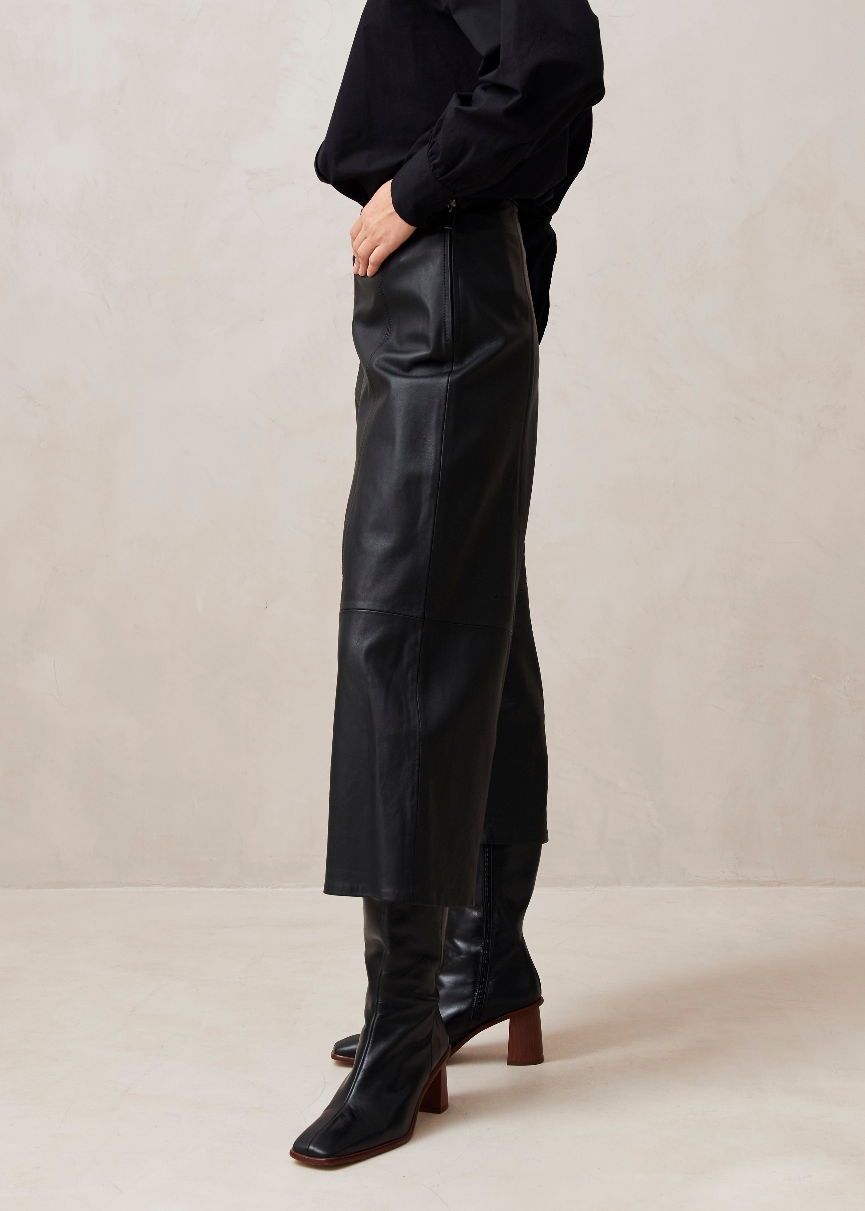Mallory Leather Pants
