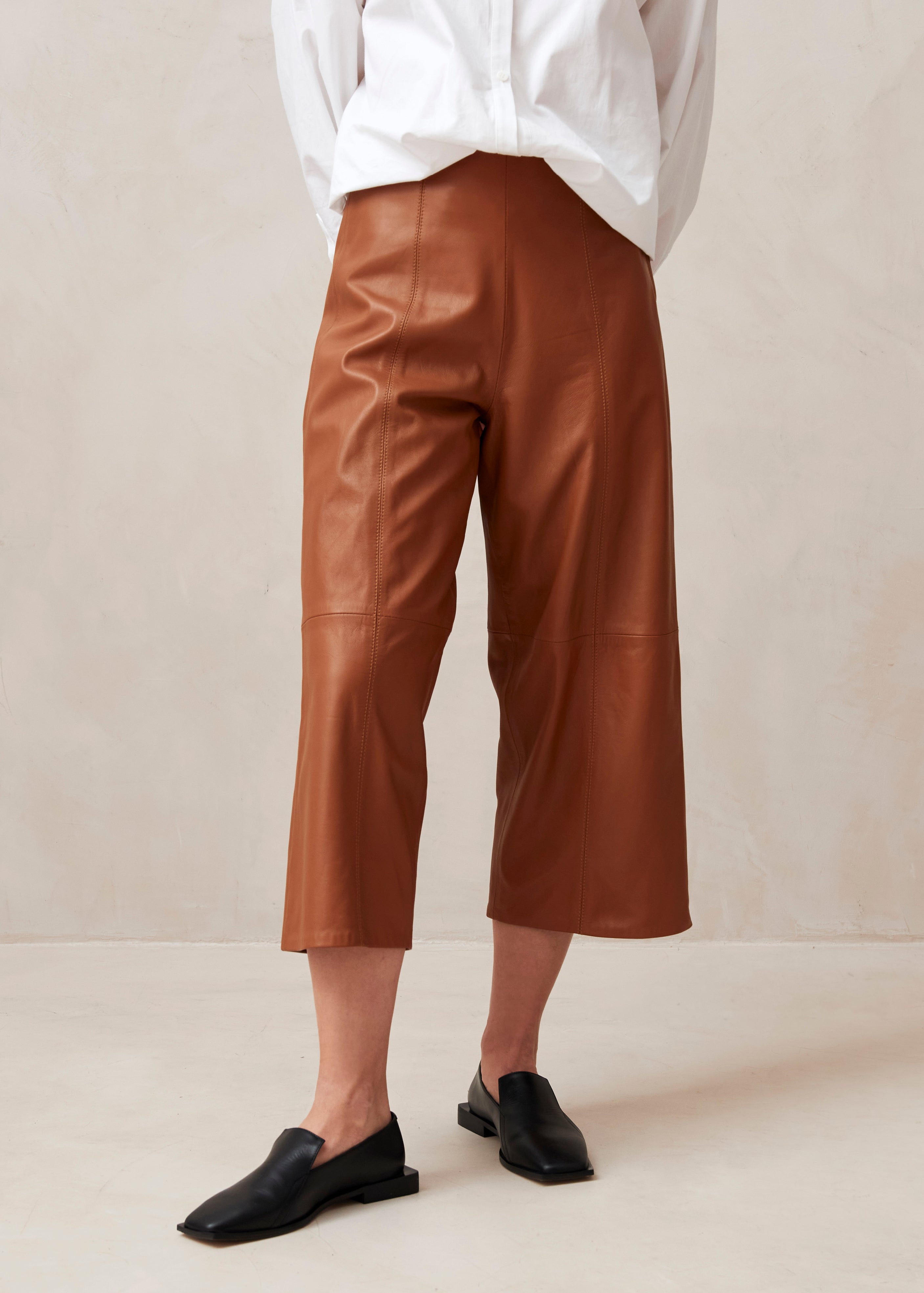 Mallory Leather Pants